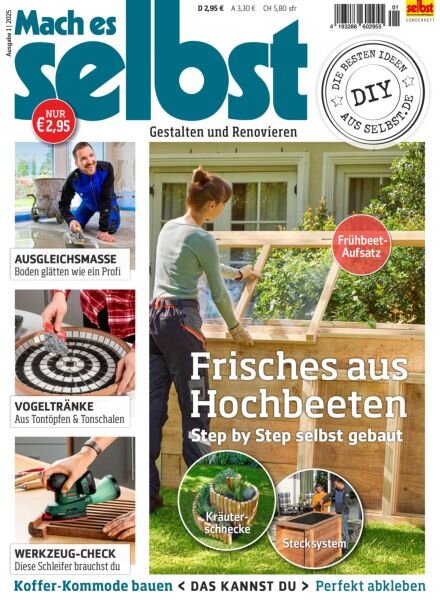 Mach es selbst – Ausgabe 1 2025 Cover