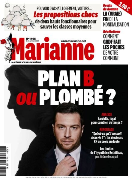 Marianne – 10 Avril 2025 Cover