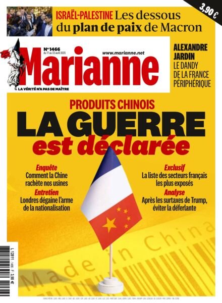 Marianne – 17 Avril 2025 Cover