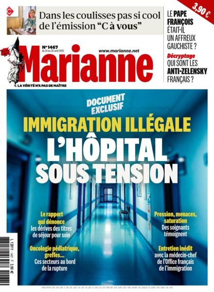 Marianne – 24 Avril 2025 Cover