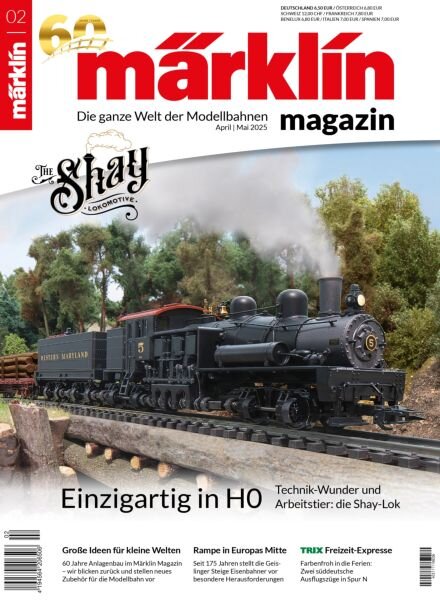 Marklin Magazin – April-Mai 2025 Cover