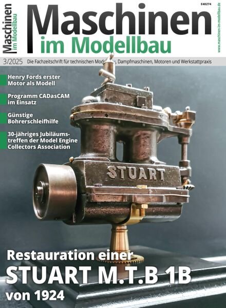 Maschinen im Modellbau – April 2025 Cover