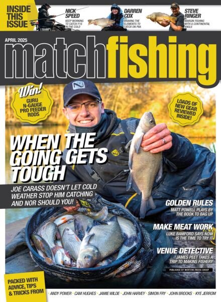 Match Fishing – April 2025 Cover