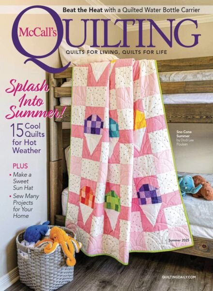 McCall’s Quilting – Summer 2025 Cover