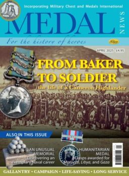 Medal News – April 2025