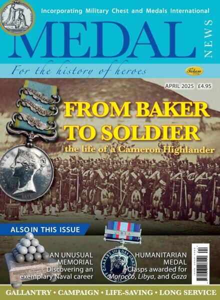 Medal News – April 2025 Cover