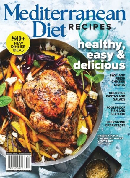 Mediterranean Diet Recipes – 2025 Cover