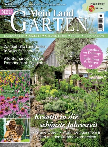 Mein Landgarten – Mai-Juni 2025 Cover