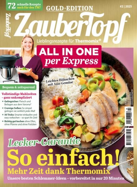 mein ZauberTopf Gold-Edition – Ausgabe 2 2025 Cover