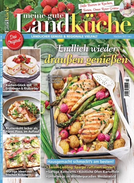 Meine gute Landkuche – Mai-Juni 2025 Cover