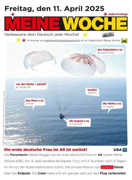 Meine Woche – 10 April 2025 Cover