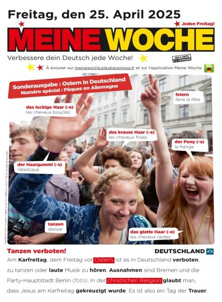 Meine Woche – 24 April 2025 Cover