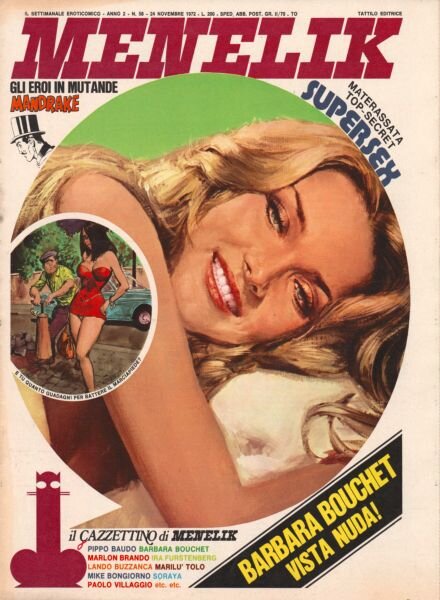 Menelik – N 58 24 Novembre 1972 Cover