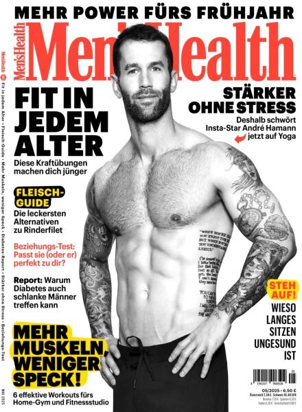 Men’s Health Germany – Mai 2025 Cover