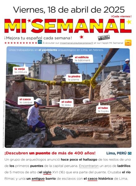 Mi Semanal – 18 Abril 2025 Cover