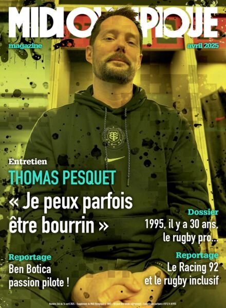 Midi Olympique Magazine – Avril 2025 Cover