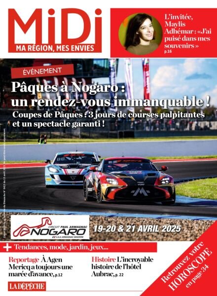 Midi Ouest – 13 Avril 2025 Cover