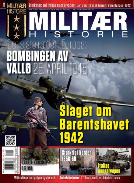 Militaerhistorie – Nr 1 2024 Cover