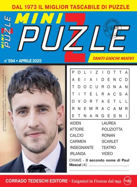 Mini Puzzle – Aprile 2025 Cover