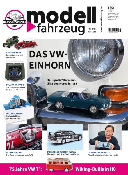 Modell Fahrzeug – Mai-Juni 2025 Cover