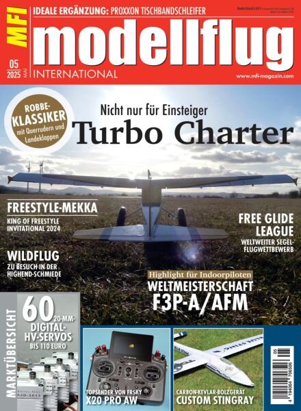 Modellflug International – Mai 2025 Cover