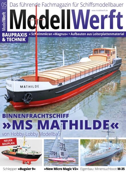 ModellWerft – Mai 2025 Cover