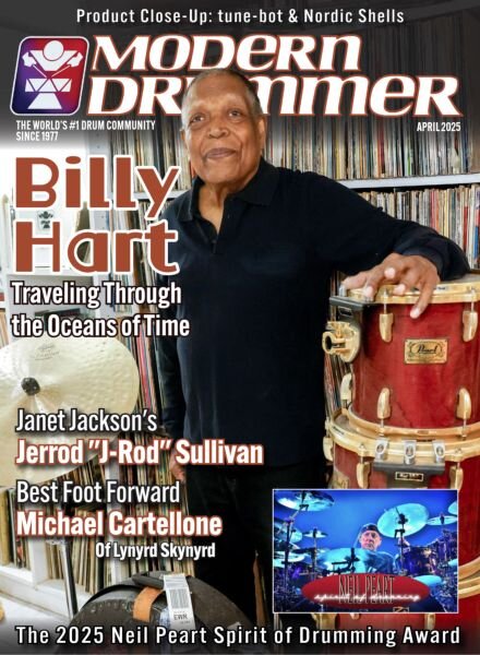 Modern Drummer Magazine – April 2025 Cover