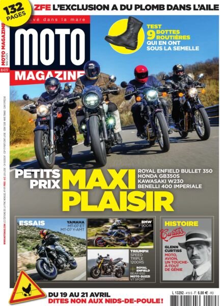 Moto Magazine – Mai 2025 Cover