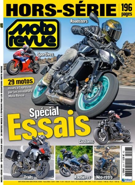 Moto Revue – Hors-Serie – Essais 2025 Cover