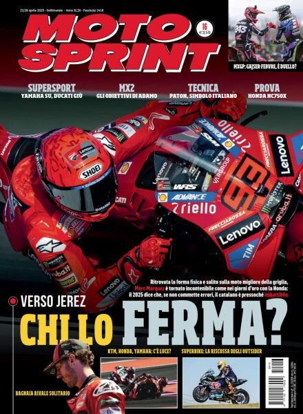 Moto Sprint – 22 Aprile 2025 Cover
