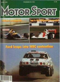 Motor Sport Magazine – April 1992