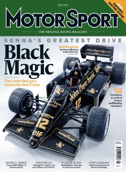 Motor Sport Magazine – May 2025 Cover