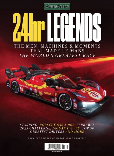 Motor Sport Special Edition – 24 Hour Legends – 2025 Cover