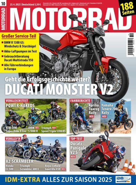 Motorrad – 24 April 2025 Cover