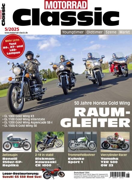 Motorrad Classic – Mai 2025 Cover