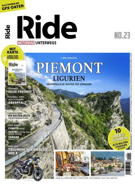 Motorrad Ride – Nr 23 2024 Cover