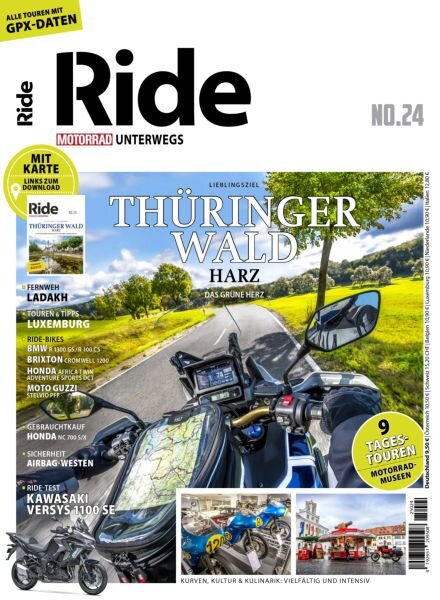 Motorrad Ride – Nr 24 2025 Cover