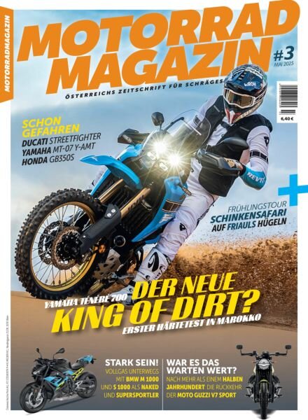 Motorradmagazin – Mai-Juni 2025 Cover