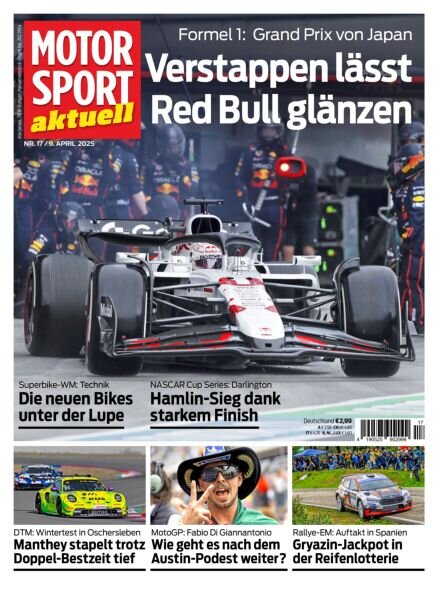 Motorsport aktuell – 8 April 2025 Cover