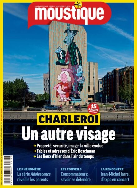 Moustique Magazine – 16 Avril 2025 Cover