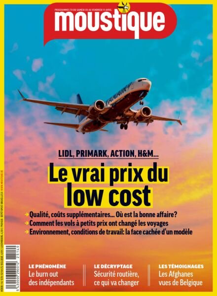 Moustique Magazine – 2 Avril 2025 Cover