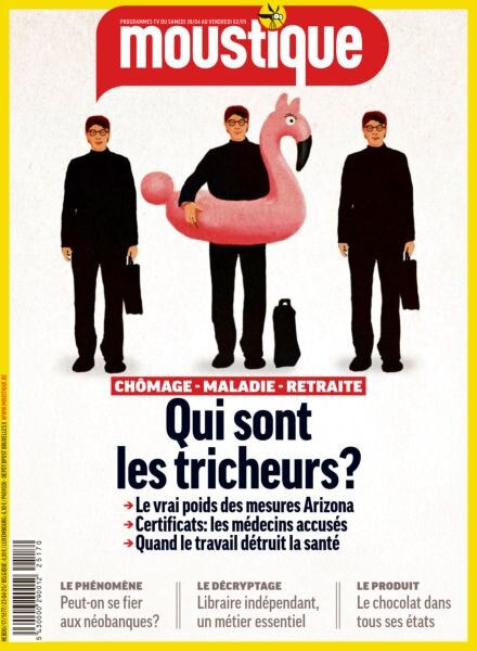 Moustique Magazine – 23 Avril 2025 Cover