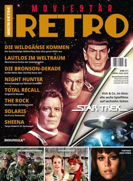 Moviestar Retro – April-Mai 2025 Cover