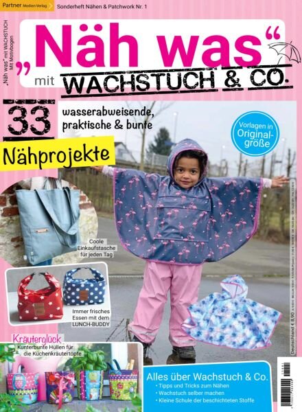 Nah was mit Wachstuch – April 2025 Cover