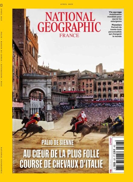 National Geographic France – Avril 2025 Cover