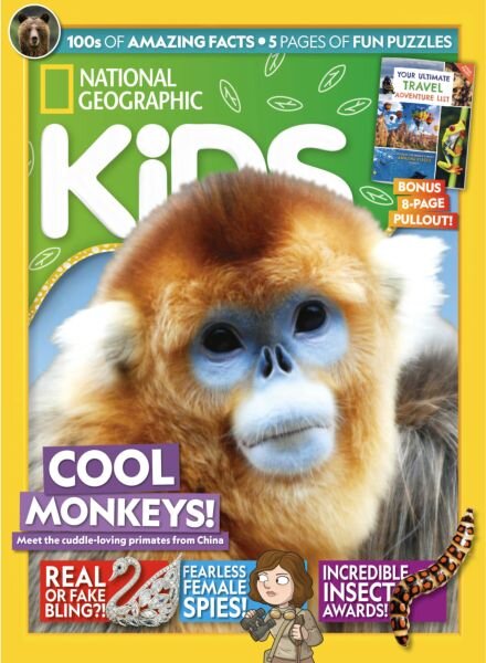 National Geographic Kids Australia – Issue 123 2025 Cover