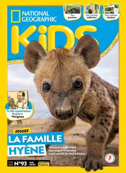 National Geographic Kids France – Mai 2025 Cover