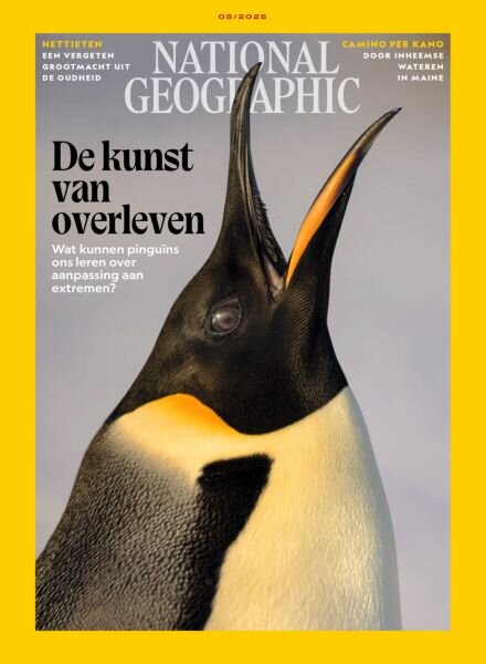 National Geographic Netherlands – Mei 2025 Cover