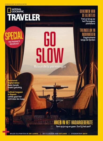 National Geographic Traveler Nederland – Maart 2025 Cover