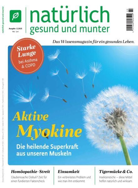 Naturlich Gesund und Munter – Mai-Juni 2025 Cover